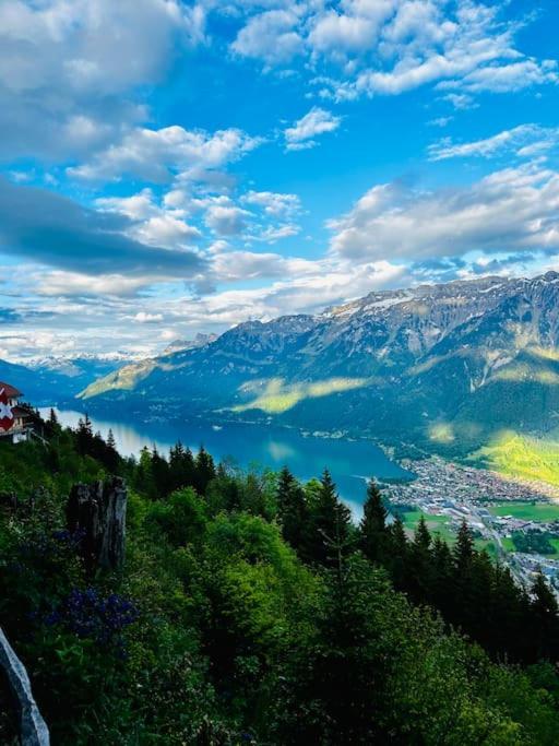Apartamento Cute & Cozy Oasis, Private Afternoon Sun Terrace Kandersteg Exterior foto